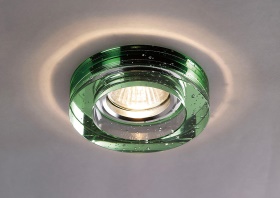 Crystal Downlights Green Crystal Ceiling Lights Diyas Recessed Crystal Lights